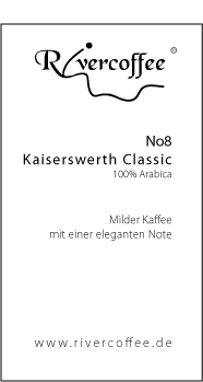 No8, ein klassischer, eleganter Kaffee  mit  Urspr�ngen aus  Brasilien  und  �thiopien. 
